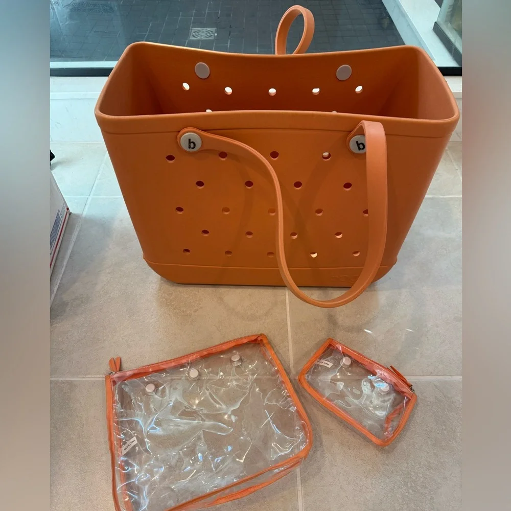 BOGG BAG Orange Perforated Tote
